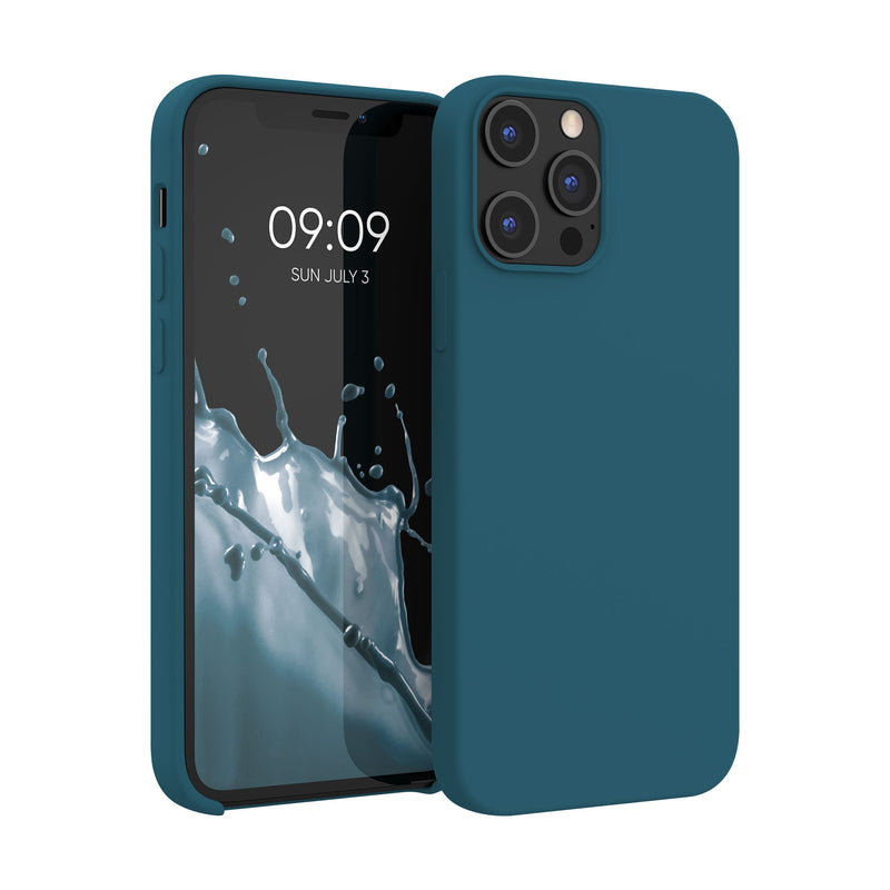kwmobile Phone Case for iPhone 12 Pro Max - Silicone Cover - Wireless Charging