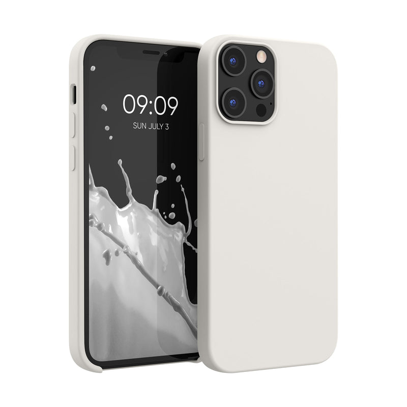 kwmobile Phone Case for iPhone 12 Pro Max - Silicone Cover - Wireless Charging