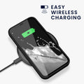 kwmobile Phone Case for iPhone 12 Pro Max - Silicone Cover - Wireless Charging