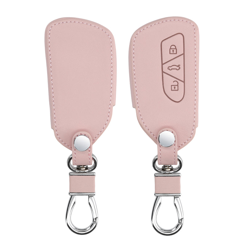 kwmobile Car Key Cover Compatible with VW Golf 8 3-Button Car Key - Key Fob Cover