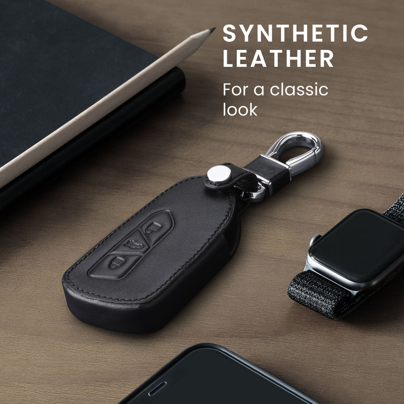 kwmobile Car Key Cover Compatible with VW Golf 8 3-Button Car Key - Key Fob Cover