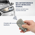 kwmobile Car Key Cover Compatible with VW Golf 8 3-Button Car Key Protective Case Key Shell Cover