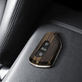 kwmobile Car Key Cover Compatible with VW Golf 8 3-Button Car Key Hard Case Protective Key Fob Cover