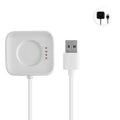 kwmobile USB Kabel Charger kompatibel mit Oppo Watch 1 (46mm) Ladekabel - Smart Watch Ersatzkabel - Fitnesstracker Aufladekabel in Weiß Weiß  [dsg02]