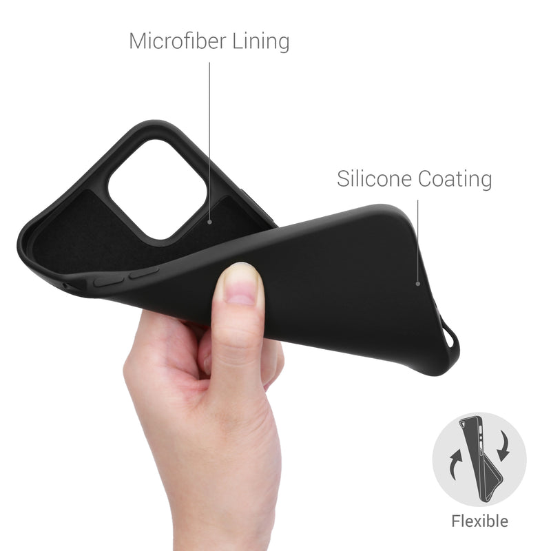kwmobile Case Compatible with Apple iPhone 12 Pro Max Protective Case for Wireless Charging