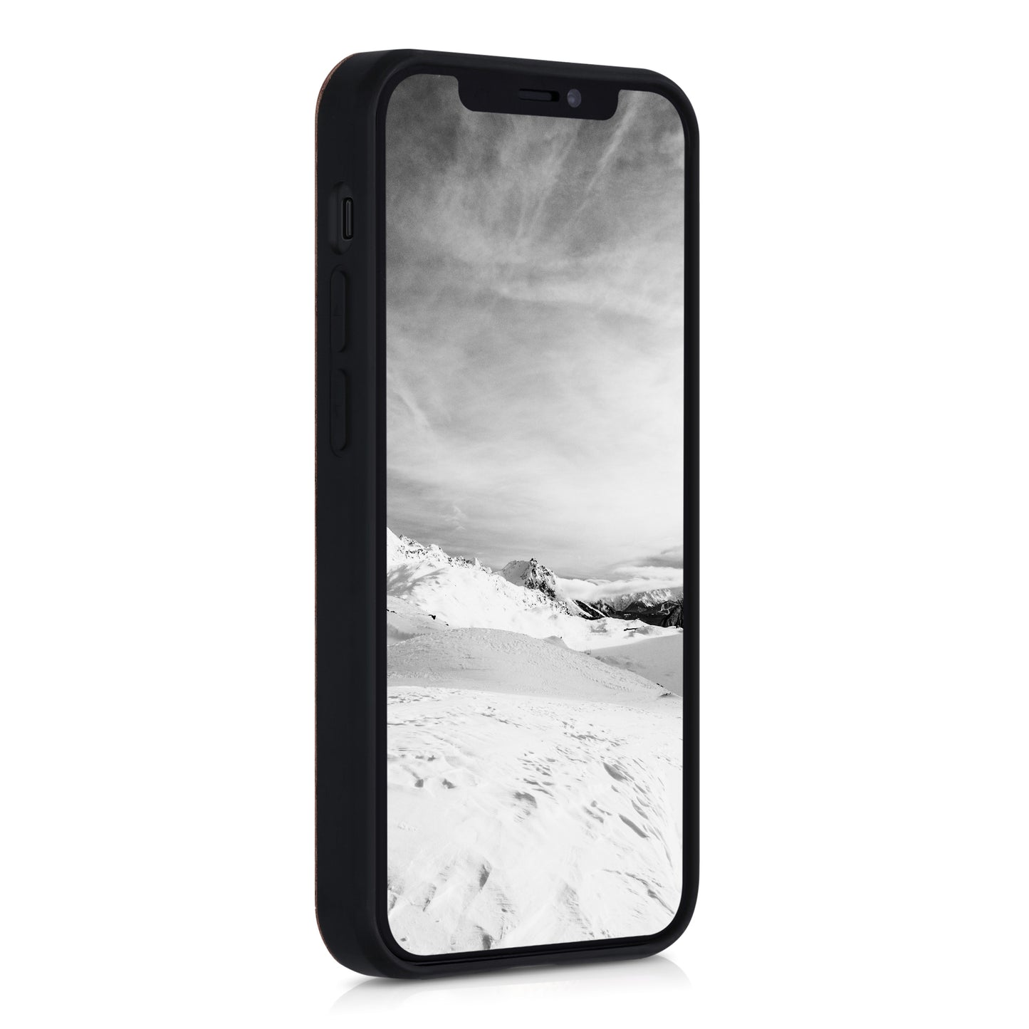 kwmobile Case Compatible with Apple iPhone 12 mini Case Phone Cover TPU Cell Phone Cover Compass Vintage