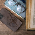 kwmobile Case Compatible with Apple iPhone 12 / iPhone 12 Pro Case - Phone Cover - TPU Phone Case Compass Vintage
