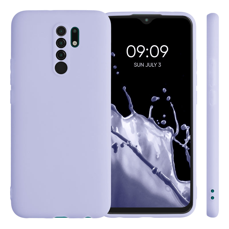 kwmobile Phone Case for Xiaomi Redmi 9 - Soft Phone Silicone Case - Protective Cover