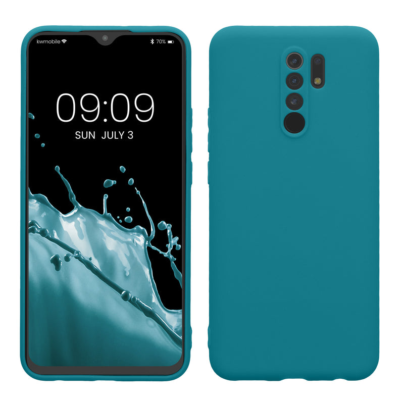 kwmobile Phone Case for Xiaomi Redmi 9 - Soft Phone Silicone Case - Protective Cover