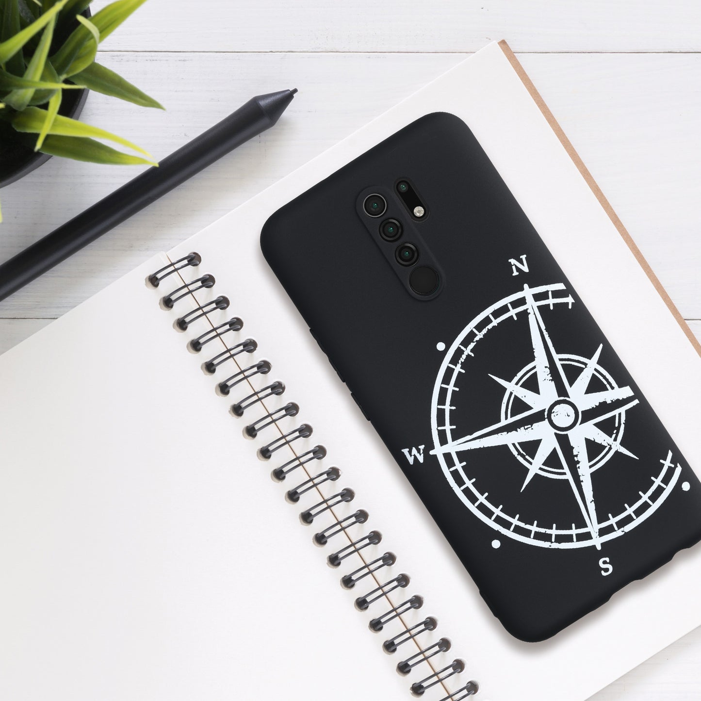 kwmobile Case Compatible with Xiaomi Redmi 9 Phone Case Silicone Cover