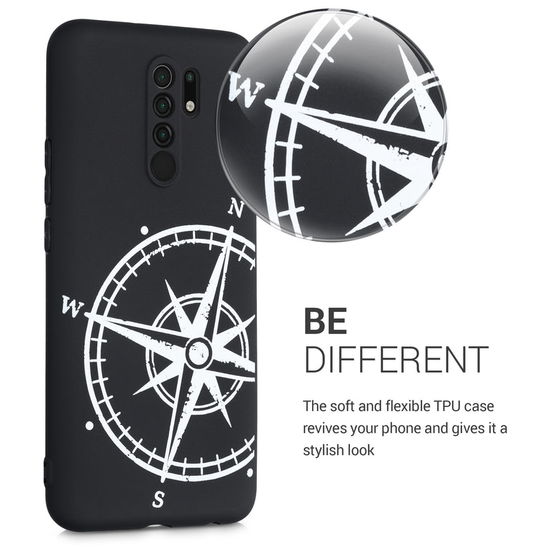 kwmobile Case Compatible with Xiaomi Redmi 9 Phone Case Silicone Cover