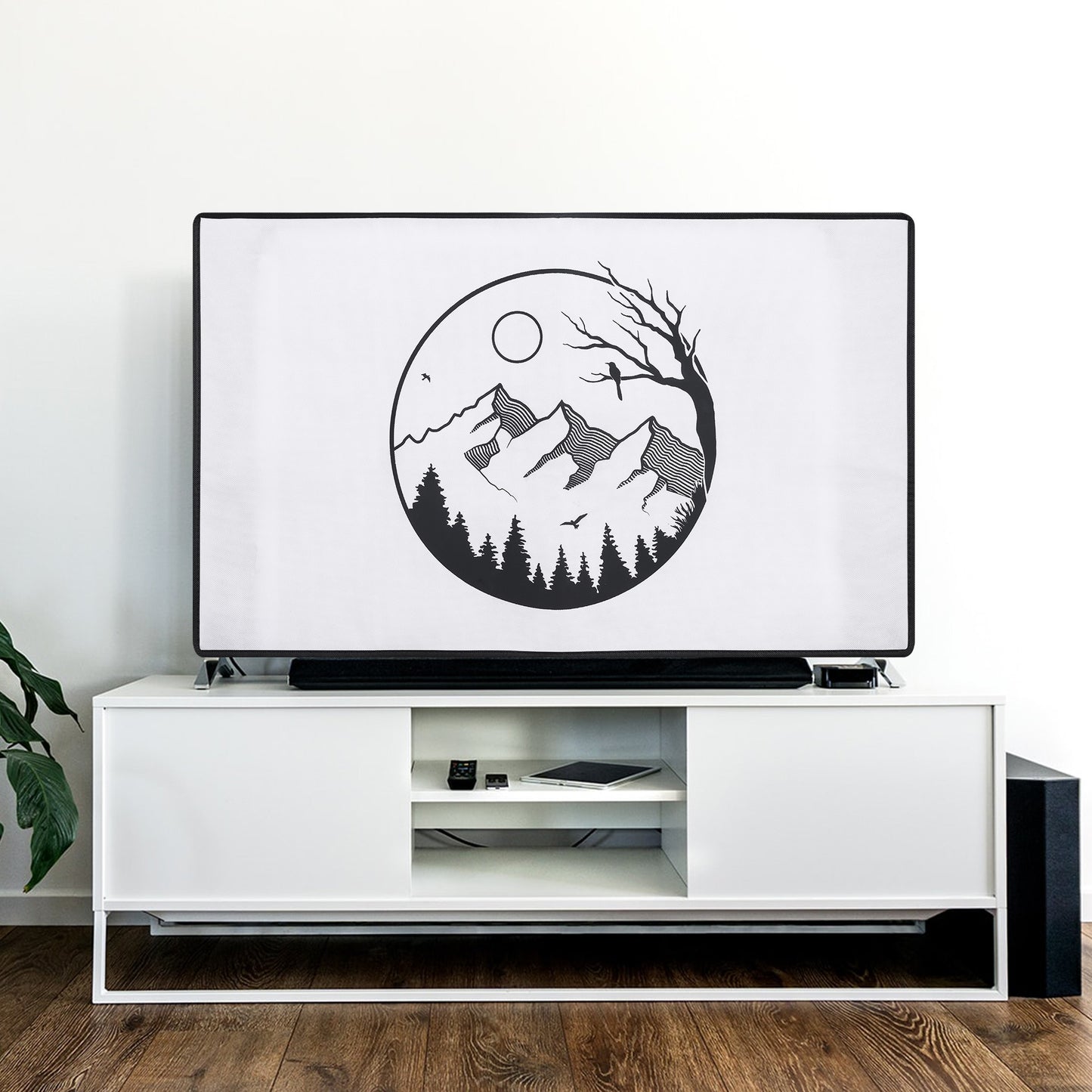 kwmobile 32" TV Cover Indoor Television Cover Screen Protector Cover TV Screen Dust Cover TV Cover