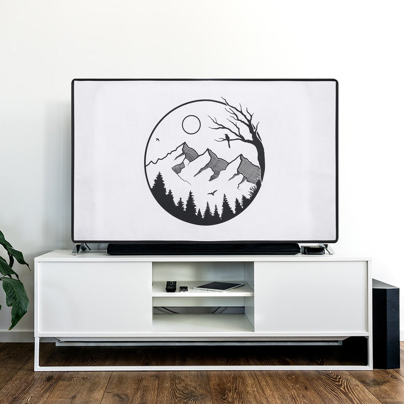 kwmobile 32" TV Cover Indoor Television Cover Screen Protector Cover TV Screen Dust Cover TV Cover
