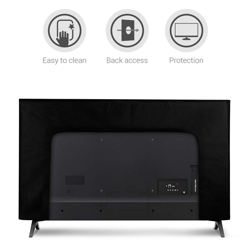 kwmobile 40" TV Cover Indoor Television Sleeve Screen Protector Cover TV Screen Dust Cover TV Cover