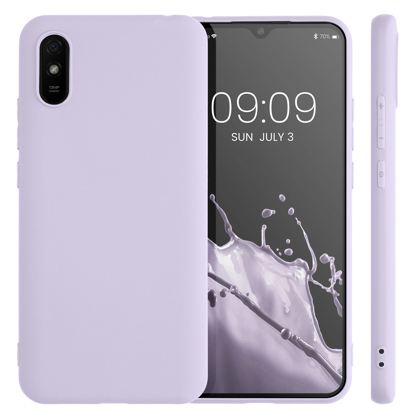 kwmobile Phone Case for Xiaomi Redmi 9A / 9AT - Wireless Charging - Protective Cover