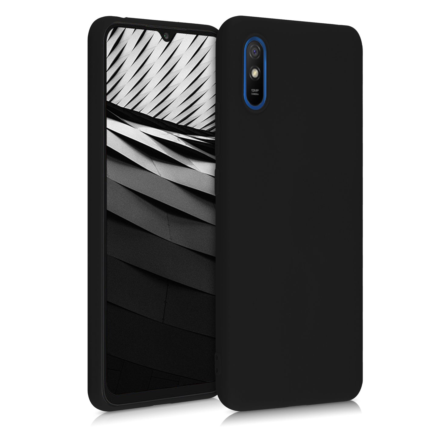 kwmobile Phone Case for Xiaomi Redmi 9A / 9AT - Wireless Charging - Protective Cover