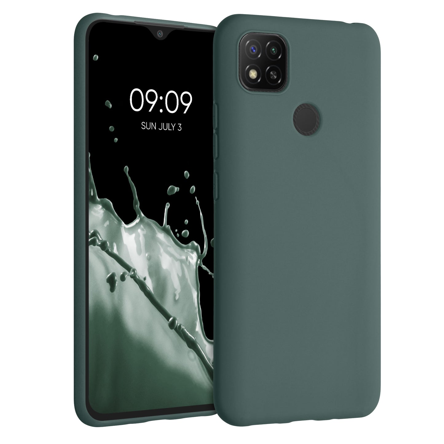 kwmobile Phone Case for Xiaomi Redmi 9C - Protective Cover - Wireless Charging