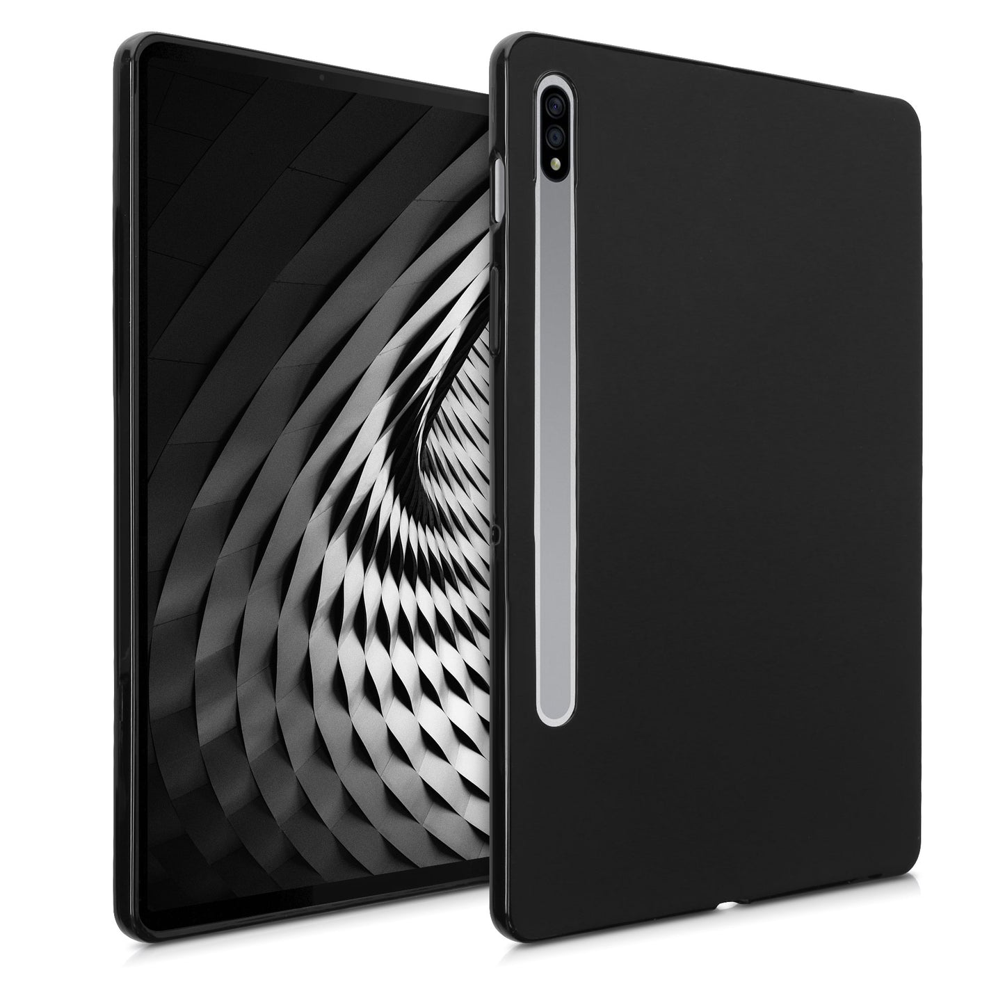 kwmobile Protective Case Compatible with Samsung Galaxy Tab S10/S9FE/S9/S8/S7 - Silicone Case - Tablet Cover