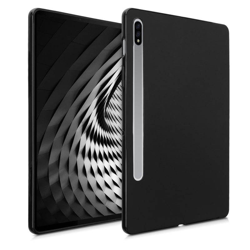 kwmobile Protective Case Compatible with Samsung Galaxy Tab S10/S9FE/S9/S8/S7 - Silicone Case - Tablet Cover