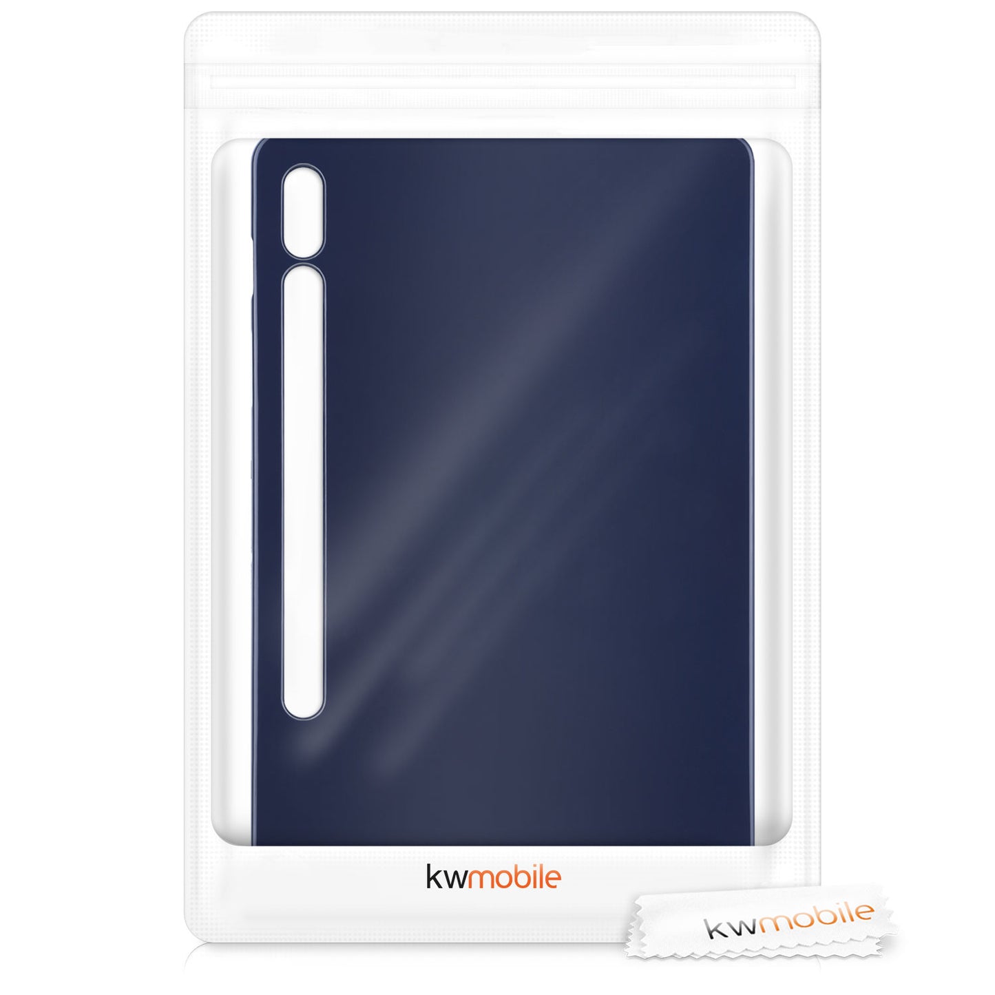 kwmobile Protective Case Compatible with Samsung Galaxy Tab S10/S9FE/S9/S8/S7 - Silicone Case - Tablet Cover