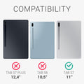 kwmobile Protective Case Compatible with Samsung Galaxy Tab S10/S9FE/S9/S8/S7 - Silicone Case - Tablet Cover