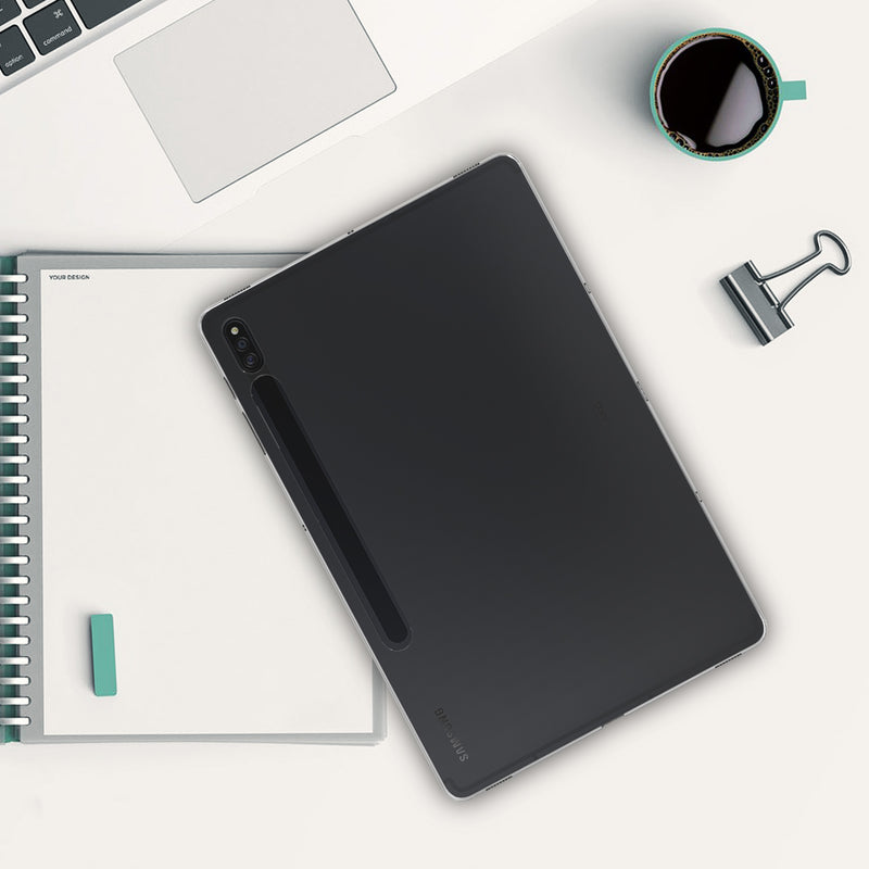 kwmobile Case Compatible with Samsung Galaxy Tab S8+ Plus / Galaxy Tab S7+ Plus Case Tablet Cover
