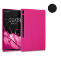 kwmobile Schutzhülle kompatibel mit Samsung Galaxy Tab S8+ Plus / Galaxy Tab S7+ Plus - Hülle Silikon - Tablet Cover Case Dunkelblau Dunkelblau  