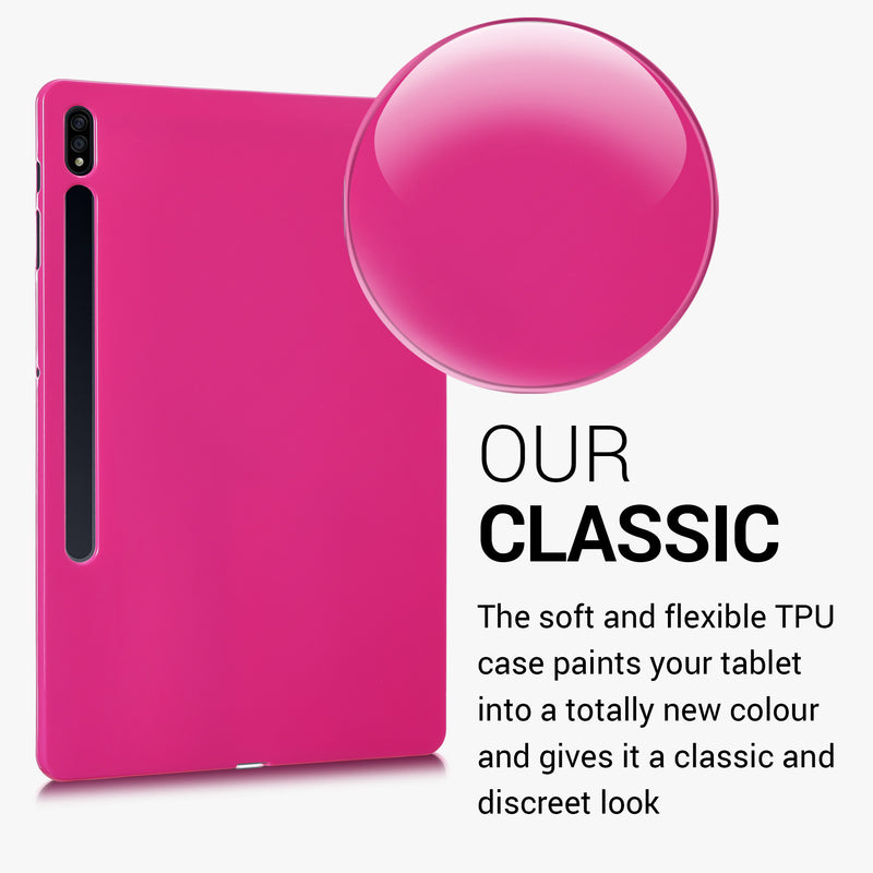 Silicone Case Compatible with Samsung Galaxy Tab S8+ Plus / Galaxy Tab S7+ Plus