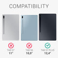 Silicone Case Compatible with Samsung Galaxy Tab S8+ Plus / Galaxy Tab S7+ Plus