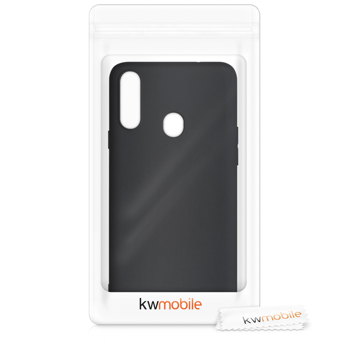 kwmobile Phone Case for Samsung Galaxy A20s Cover Wireless Charging Protective Case