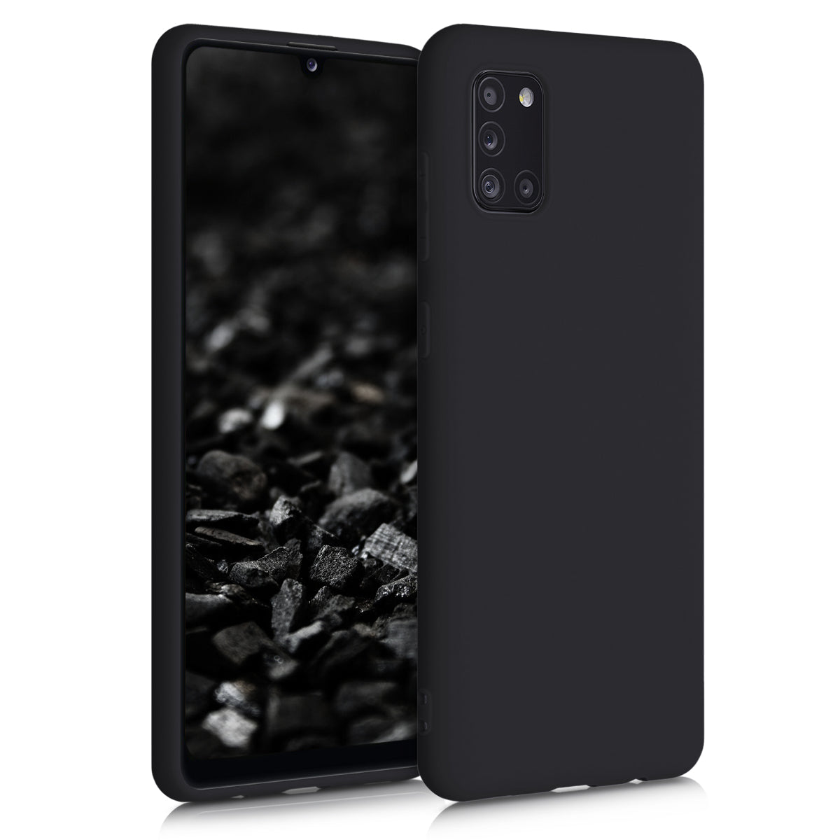 kwmobile Phone Case for Samsung Galaxy A31 Case Wireless Charging Protective Cover