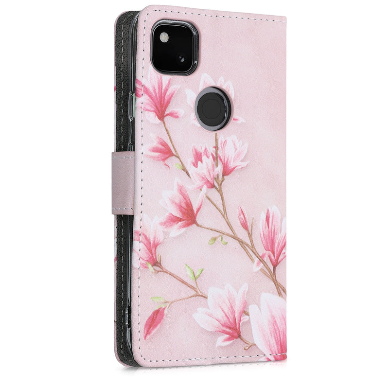 Faux Leather Case Compatible with Google Pixel 4a