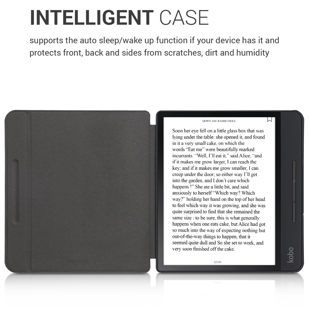 kwmobile Protective Case for Kobo Forma Case - eReader Flip Case with Auto Sleep Function