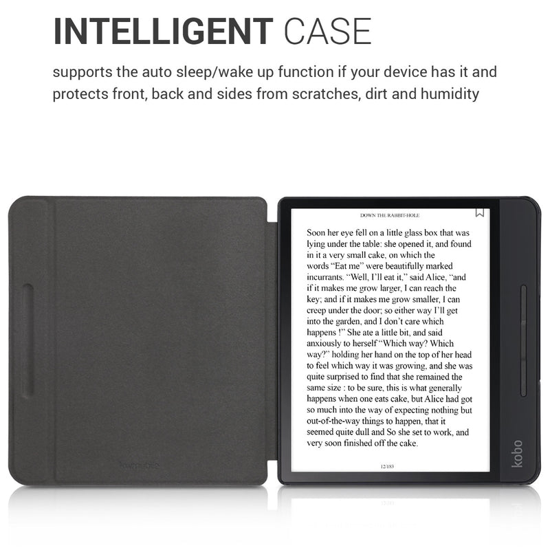 kwmobile Protective Case for Kobo Forma Case - eReader Flip Case with Auto Sleep Function