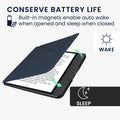 kwmobile Protective Case for Kobo Forma - eReader Flip Case with Auto Sleep Function - Cover with Stand