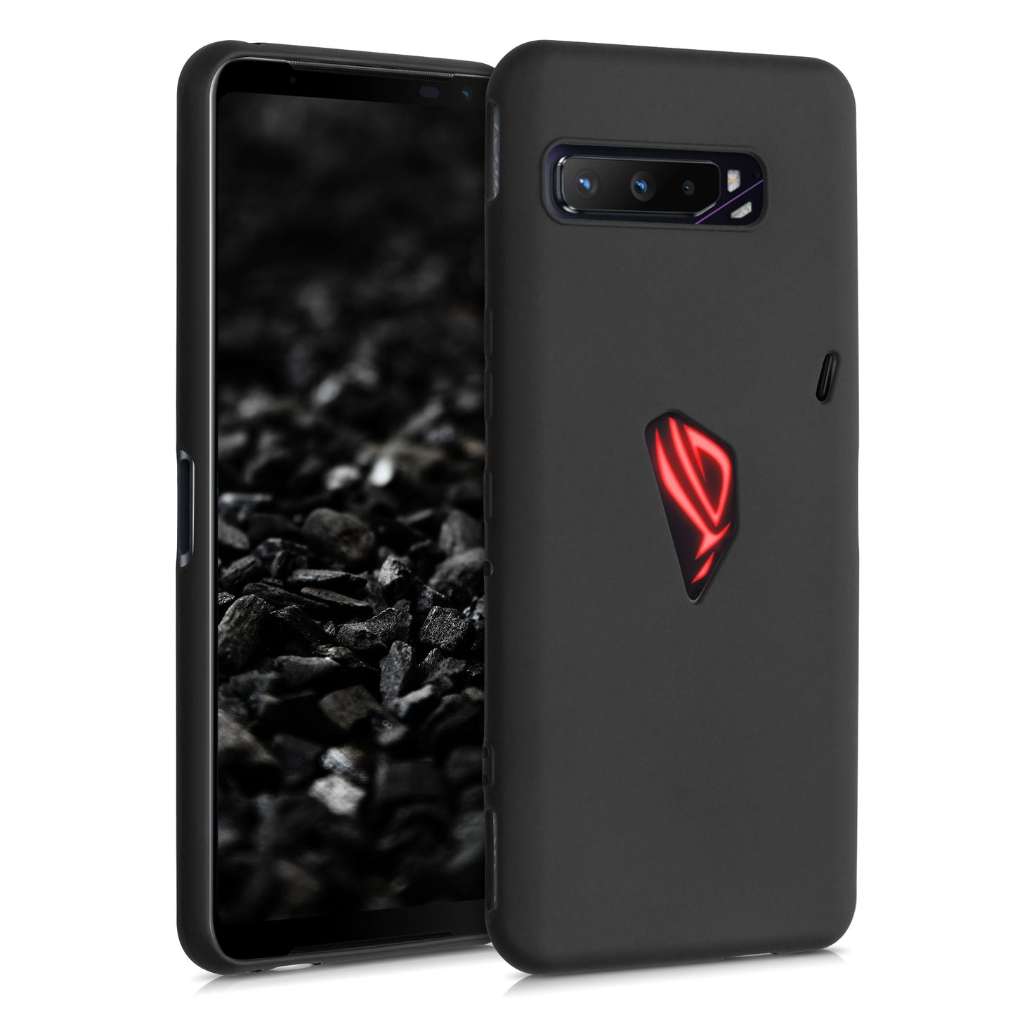 kwmobile Phone Case for ASUS ROG Phone 3 (ZS661KS) Cover Case Wireless Charging Protective Cover