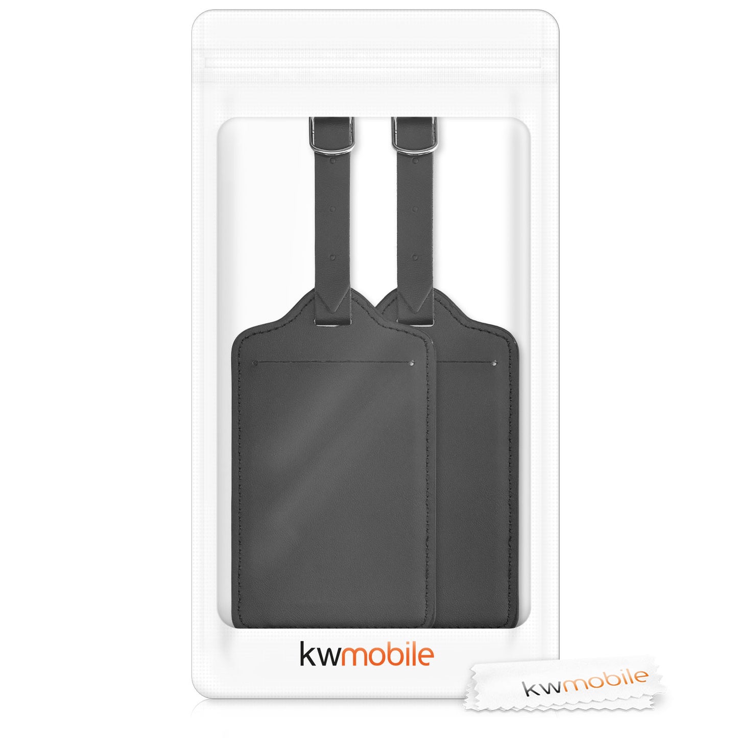 kwmobile Luggage Tag Address Tag Name Tag School Bag Luggage Tag Travel Luggage Tag