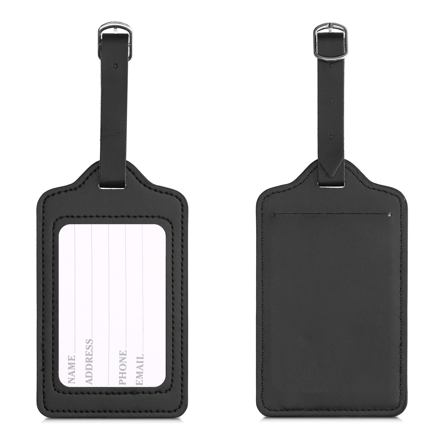kwmobile Luggage Tag Address Tag Name Tag School Bag Luggage Tag Travel Luggage Tag