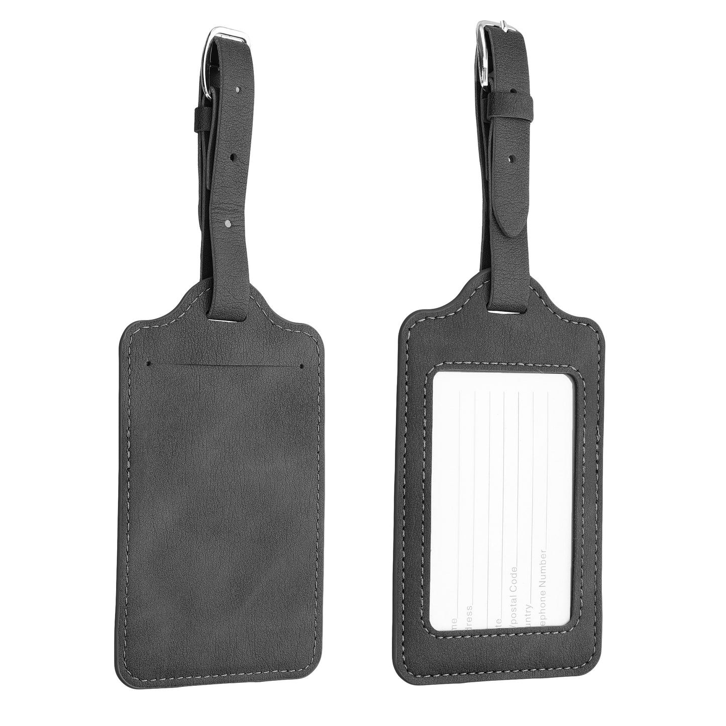kwmobile Luggage Tag Address Tag Name Tag School Bag Luggage Tag Travel Luggage Tag