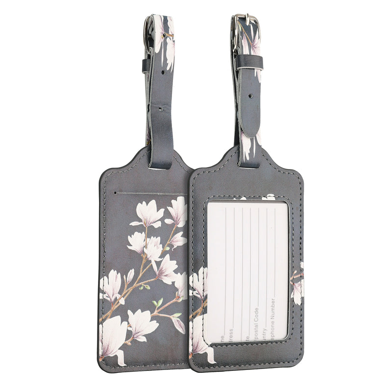 kwmobile Luggage Tag Address Tag Name Tag School Bag Luggage Tag Travel Luggage Tag Don't touch my Suitcase