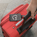 kwmobile Luggage Tag Address Tag Name Tag School Bag Luggage Tag Travel Luggage Tag Don't touch my Suitcase