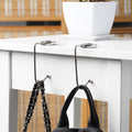 kwmobile Table Handbag Holder - Bag Hook - Bag Hanger - Bag Holder Hook - Table Hook Set