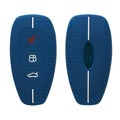 kwmobile Car Key Cover Compatible with Ford 3-Button Car Key Keyless Go Case