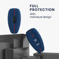 kwmobile Car Key Cover Compatible with Ford 3-Button Car Key Keyless Go Case
