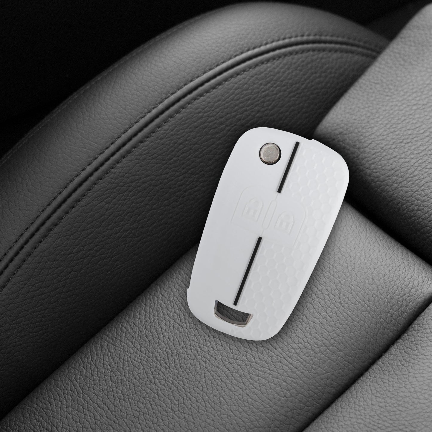 kwmobile Car Key Protection Cover Compatible with Opel Chevrolet 2-Button Folding Car Key Fob