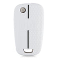 kwmobile Car Key Protection Cover Compatible with Opel Chevrolet 2-Button Folding Car Key Fob