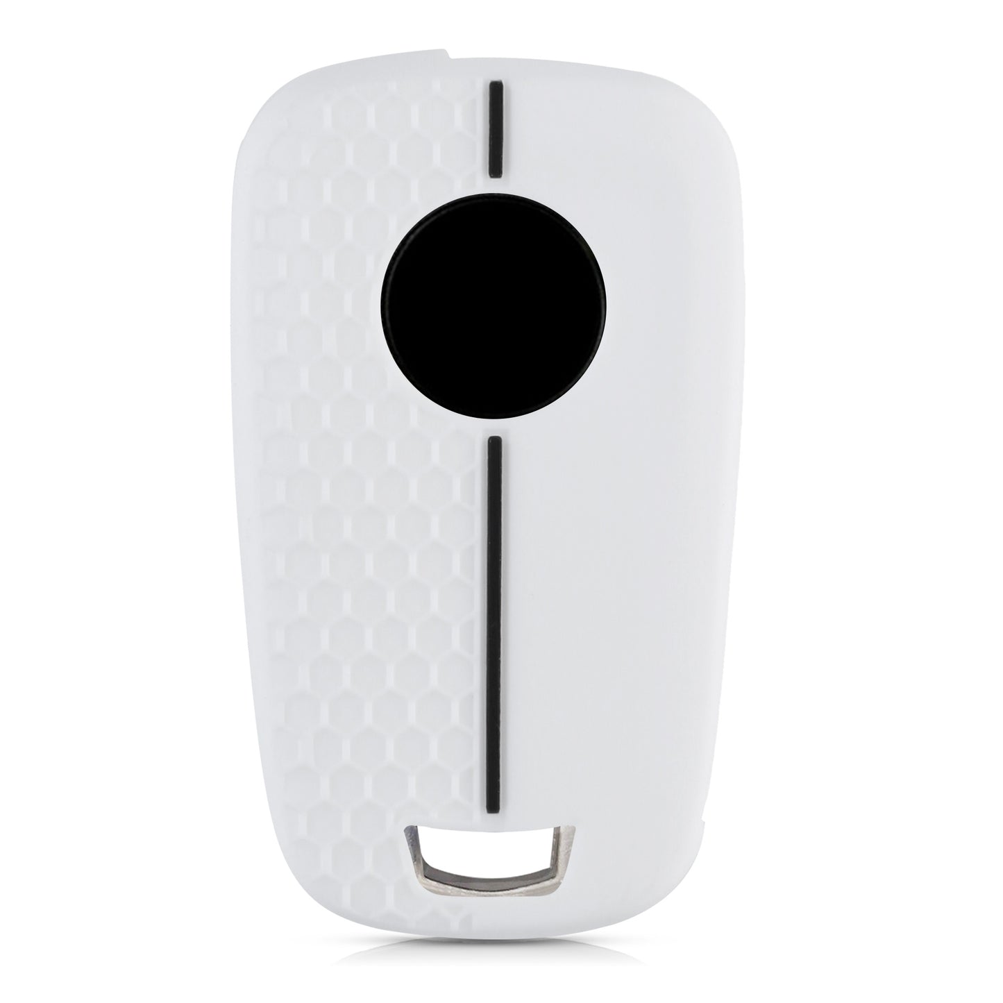 kwmobile Car Key Protection Cover Compatible with Opel Chevrolet 2-Button Folding Car Key Fob