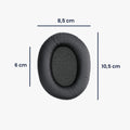 kwmobile Ear Pads for Kingston HyperX Cloud II / Cloud III / III S / 3S - Replacement Earpads - Headphone Spare Parts - Headphone Replacement Pads for Over Ear Headphones