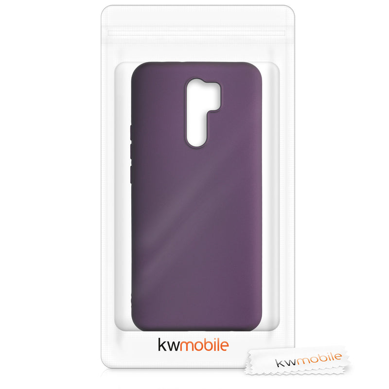 kwmobile Phone Case for Xiaomi Redmi 9 Case - Silicone Protective Cover