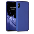 kwmobile Phone Case for Xiaomi Redmi 9A / 9AT - Silicone Case Metallic Shimmering - Protective Cover